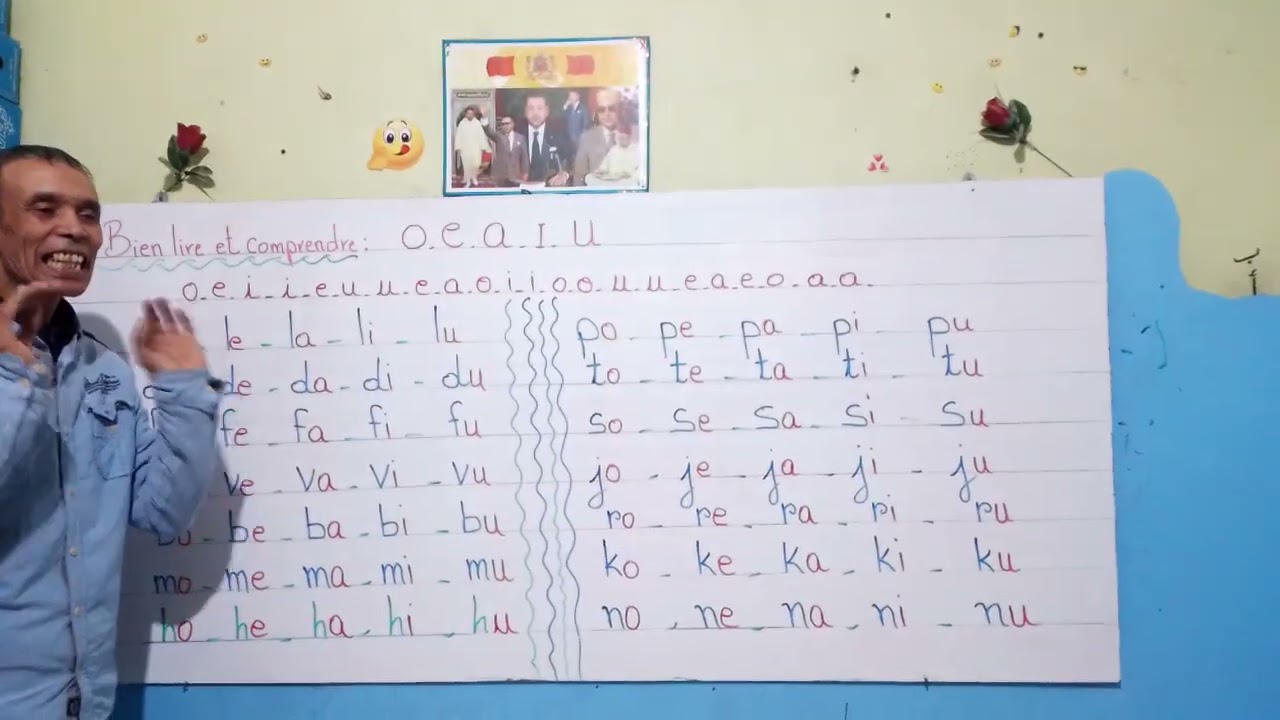 من قراءة الحروف الى المقاطع الى الكلمات الى الجمل ثم النصوص وفهم المقروء 