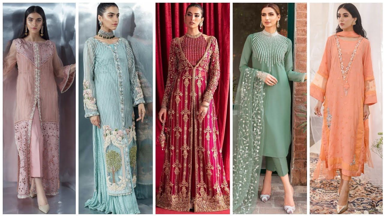 🥀Most Stylish Party Wear Suit Designs 2025 || New Kapro ke Design 2025 || party dresses for women