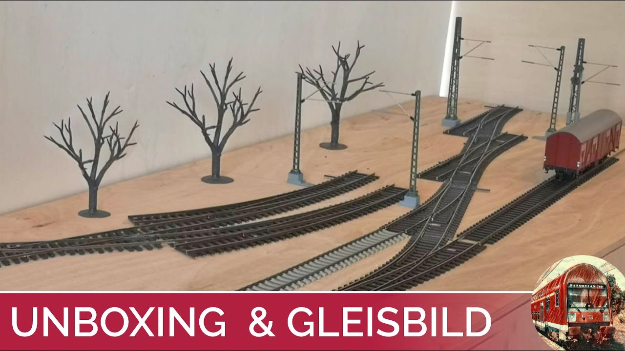 UNBOXING & GLEISBILD H0 Modelleisenbahn in Bau / Tillig Elite Weichen / Abstellgleise / Signale