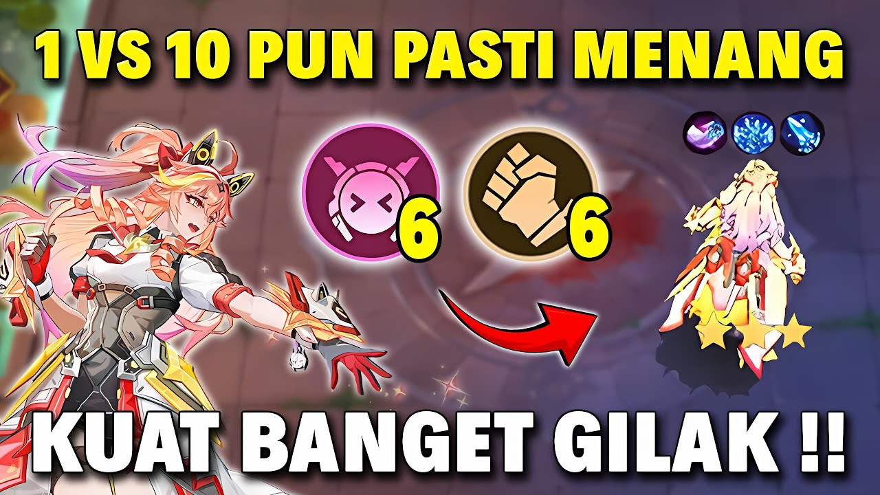 INILAH HERO HARGA 4 GOLD TERKUAT DI MAGIC CHESS !! 1 VS 10 GASS !! COMBO MAGIC CHESS GO GO TERKUAT