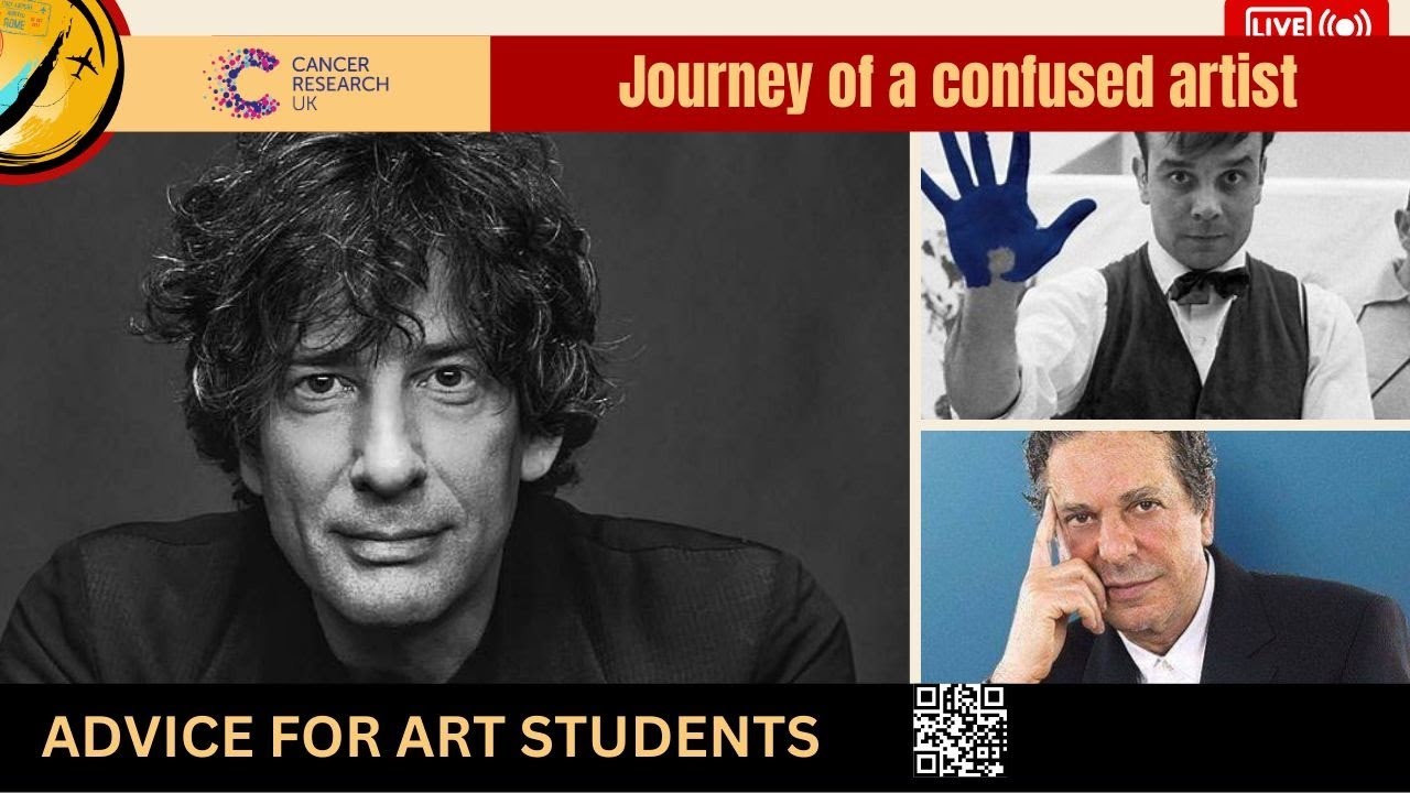 STUDENT ART INTERVIEW ADVICE - Neil Gaiman's advice is GREAT