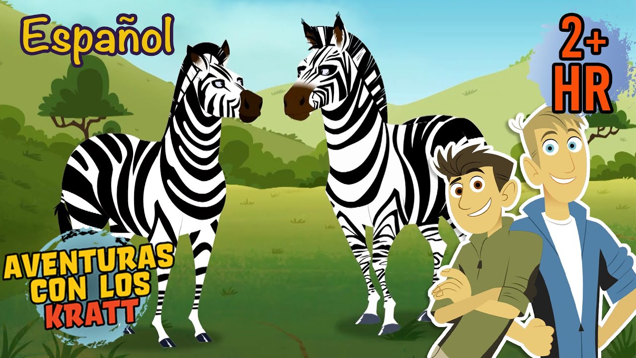 ¿Por qué las cebras tienen rayas? | Episodios completos | Aventuras con los Kratt