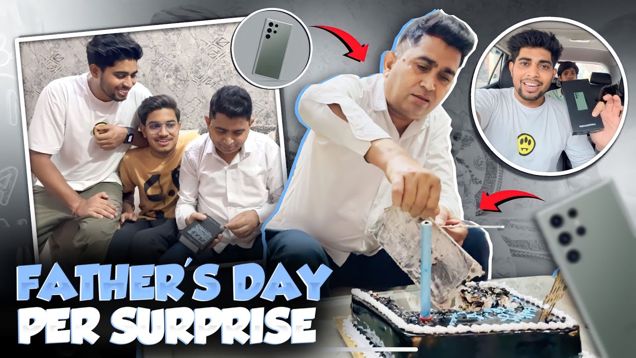Father's Day Pe Papa Ko Surprise Kr Diya ❤️