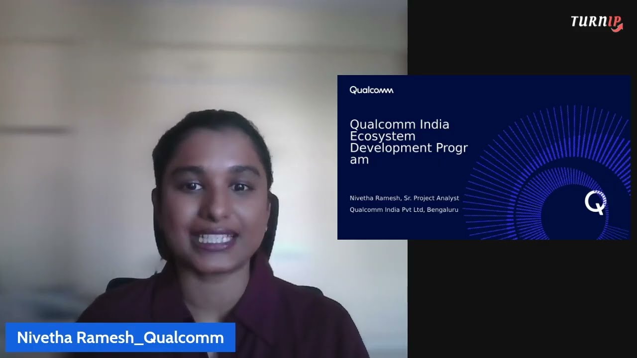 Nivetha Ramesh talks about Qualcomm's innovation initiatives at #TIF2026