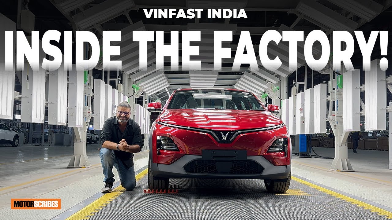 EXCLUSIVE!! Inside VinFast India's $500 Million Factory!