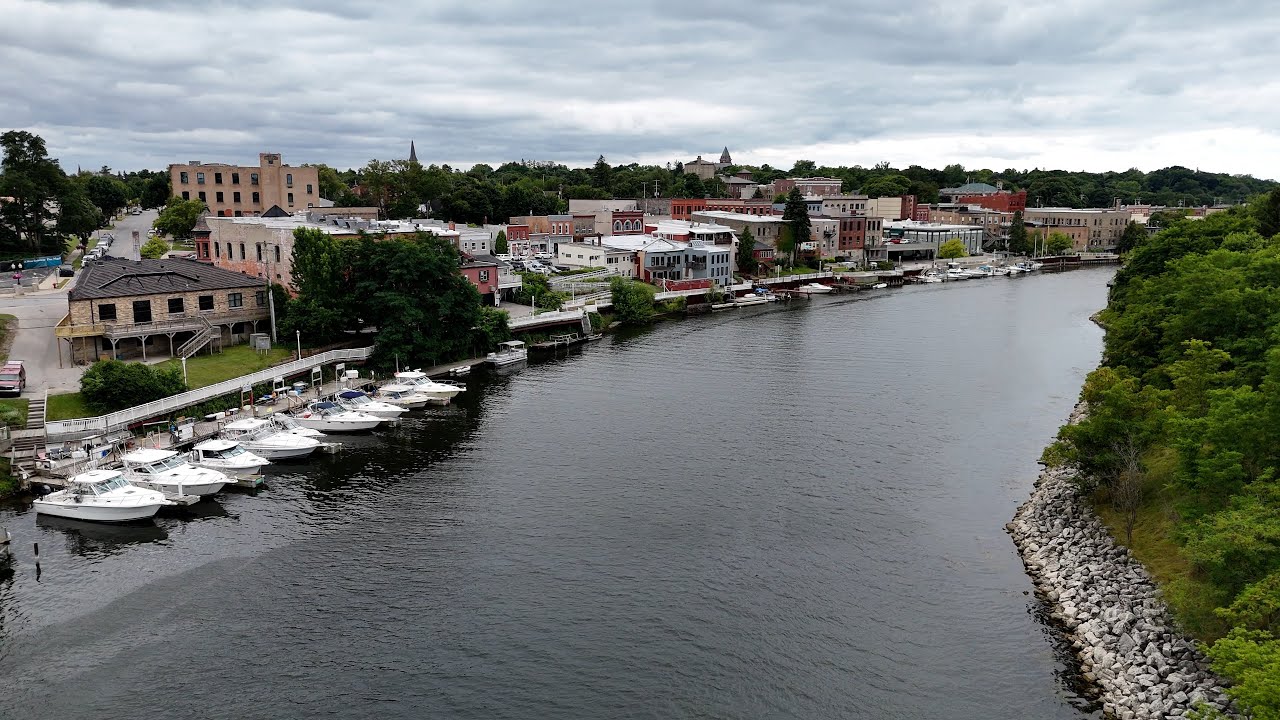 Manistee Michigan Drone Footage