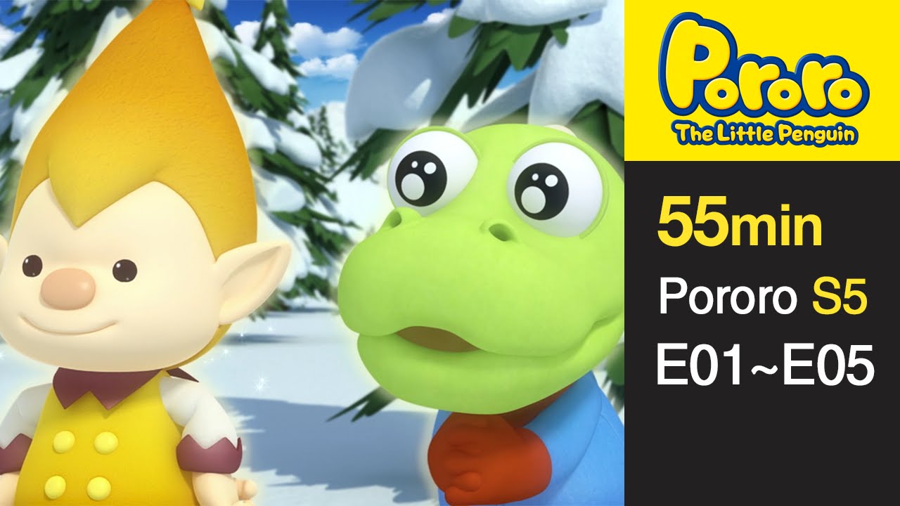 [Pororo S5] Season 5 Full Episodes E1-E5 (1/5)