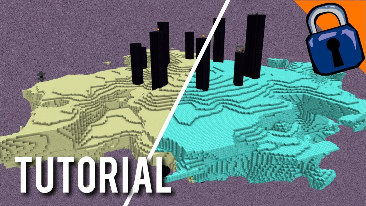 how to fill large areas in minecraft bedrock with commands