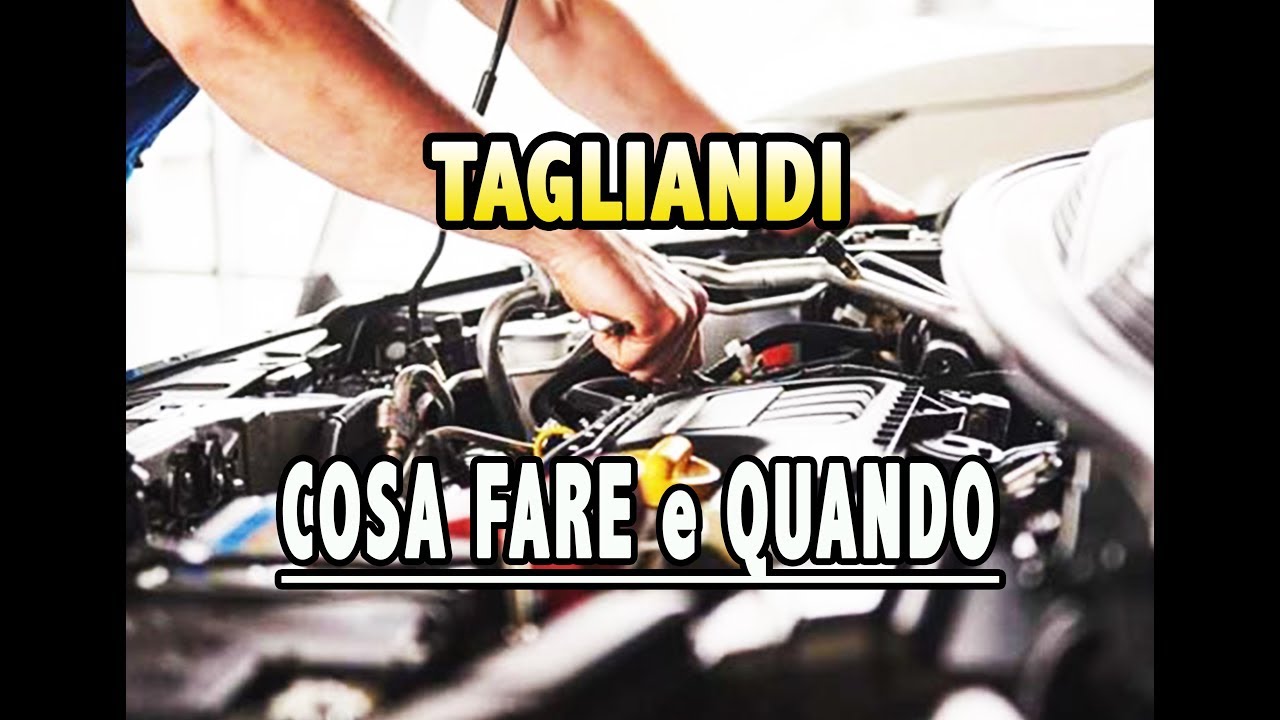 TAGLIANDI COSA FARE E QUANDO - 15K 30K 60K 100K KM Fai da Te