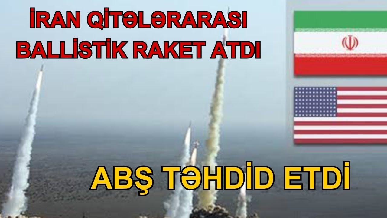 TƏCİLİ: İran qitələrarası ballistik raket atdı! ABŞ TƏHDİD etdi - LAF TV