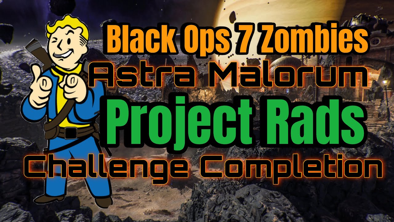 Highlight: COD: BO7 Zombies Project Rads Astra Easy Challenge Completion