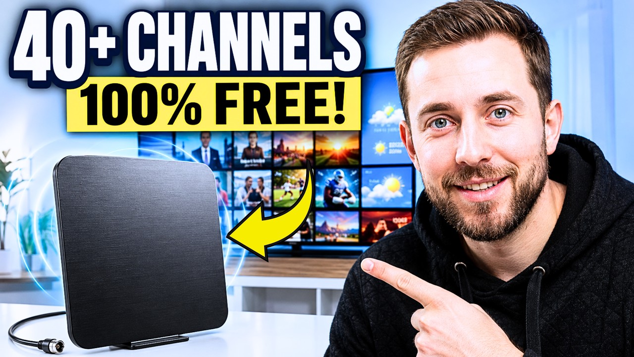 The ONLY TV Antenna Worth Buying in 2026 &mdash; 40+ Channels FREE. PERIOD.