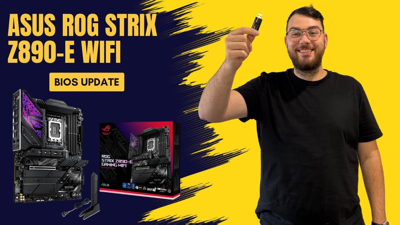 Руководство по обновлению BIOS с помощью WiFi для ROG Strix Z890-E Gaming — Готово к Intel 15-го ...