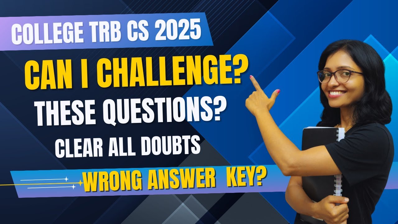 Challenge-COLLEGE TRB Computer Science 2025 | Ключ к неправильным ответам? | Могу ли я оспорить э...