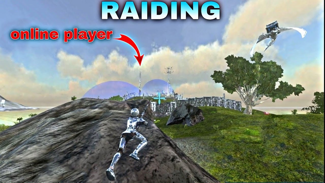 RAIDING Online player best loot! - Ark Mobile PvP | S7 EP.4