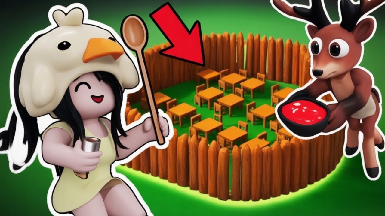 Costruisco una BASE a RISTORANTE su 99 NOTTI NELLA FORESTA! (Roblox)