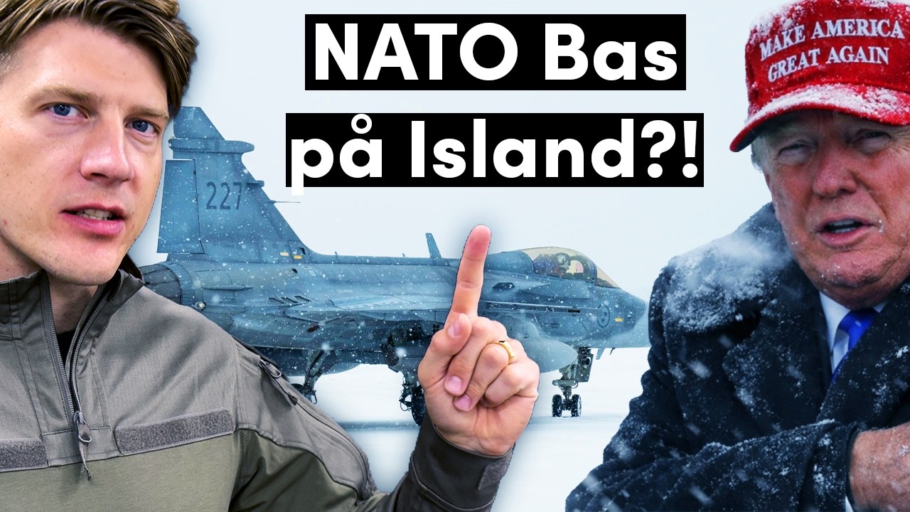 Gripen PÅ Island! Sverige Markerar Mot Trump?