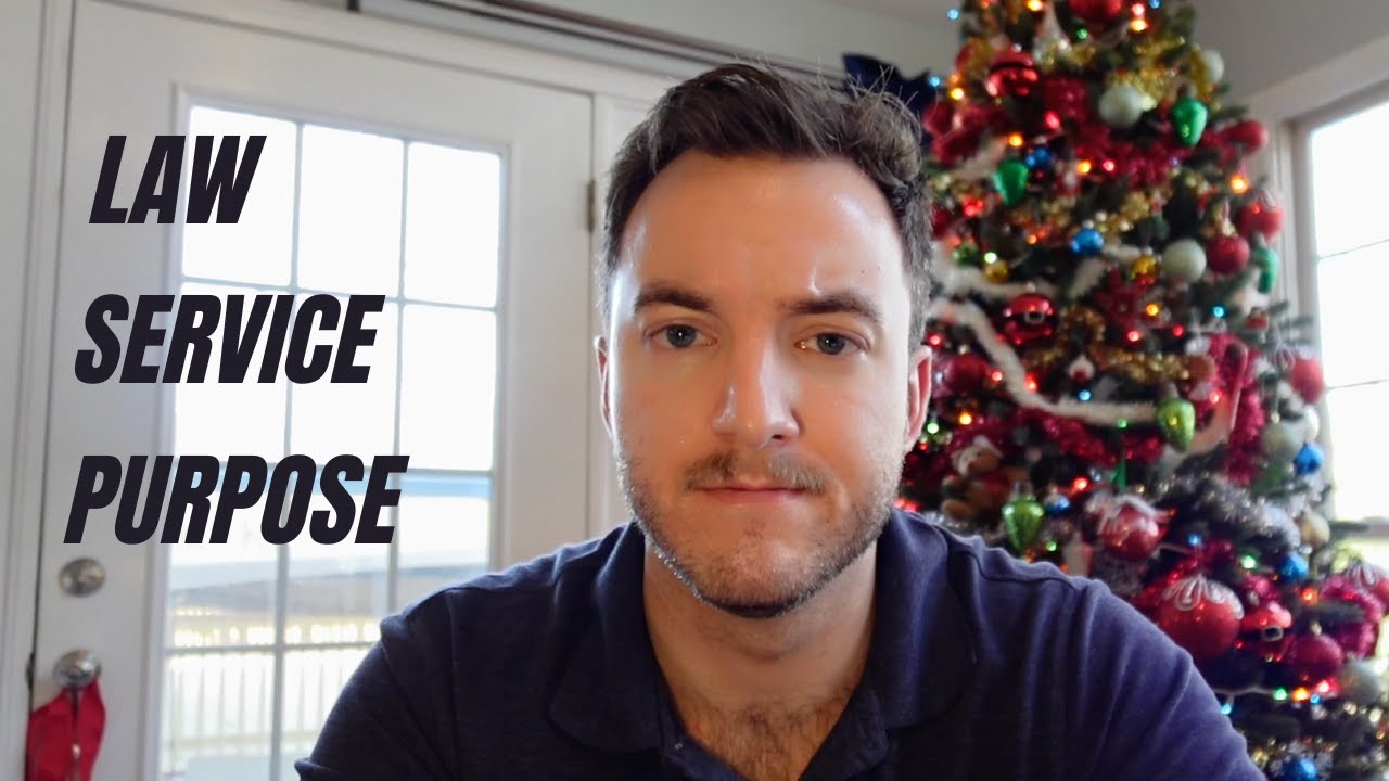Law. Service. Purpose.