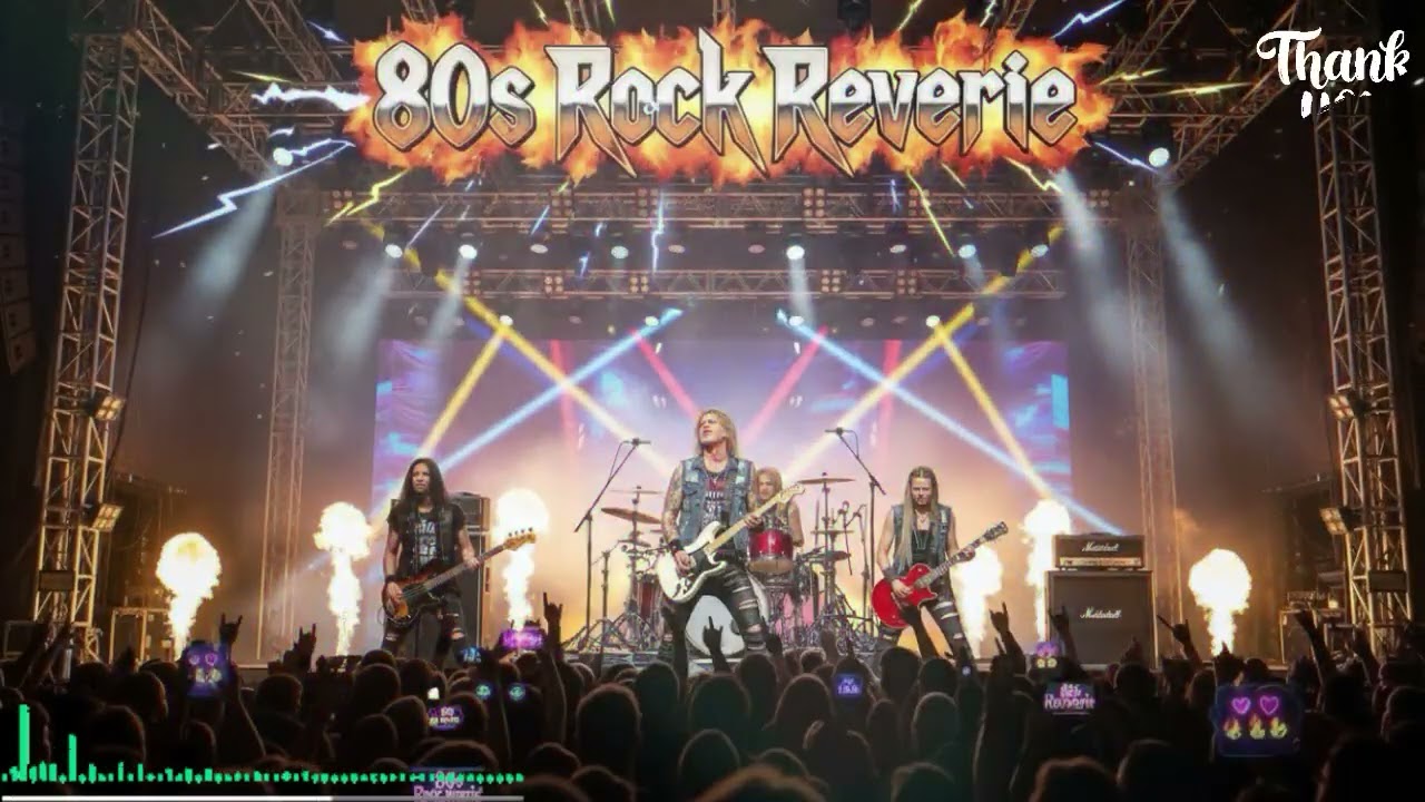 80s Retro Rock Synthwave | Full Aesthetic Experience