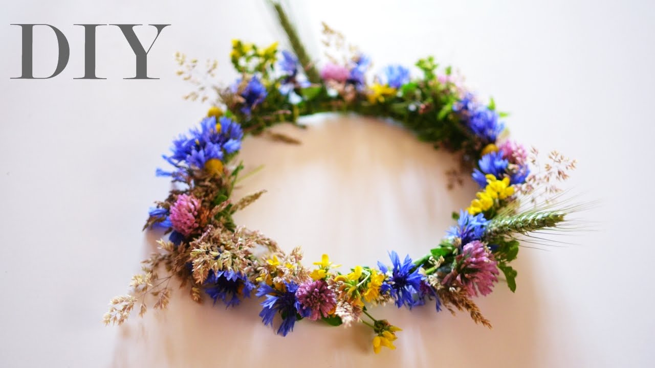 Jak upleść wianek z polnych kwiat&oacute;w? DIY