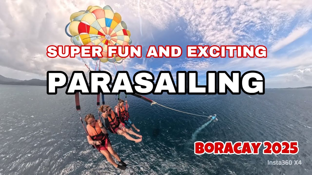 PARASAILING IN BORACAY 🪂2025