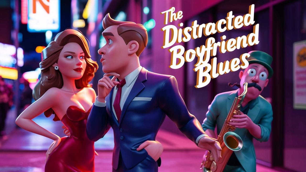 The Distracted Boyfriend Blues - Iconic Meme Song