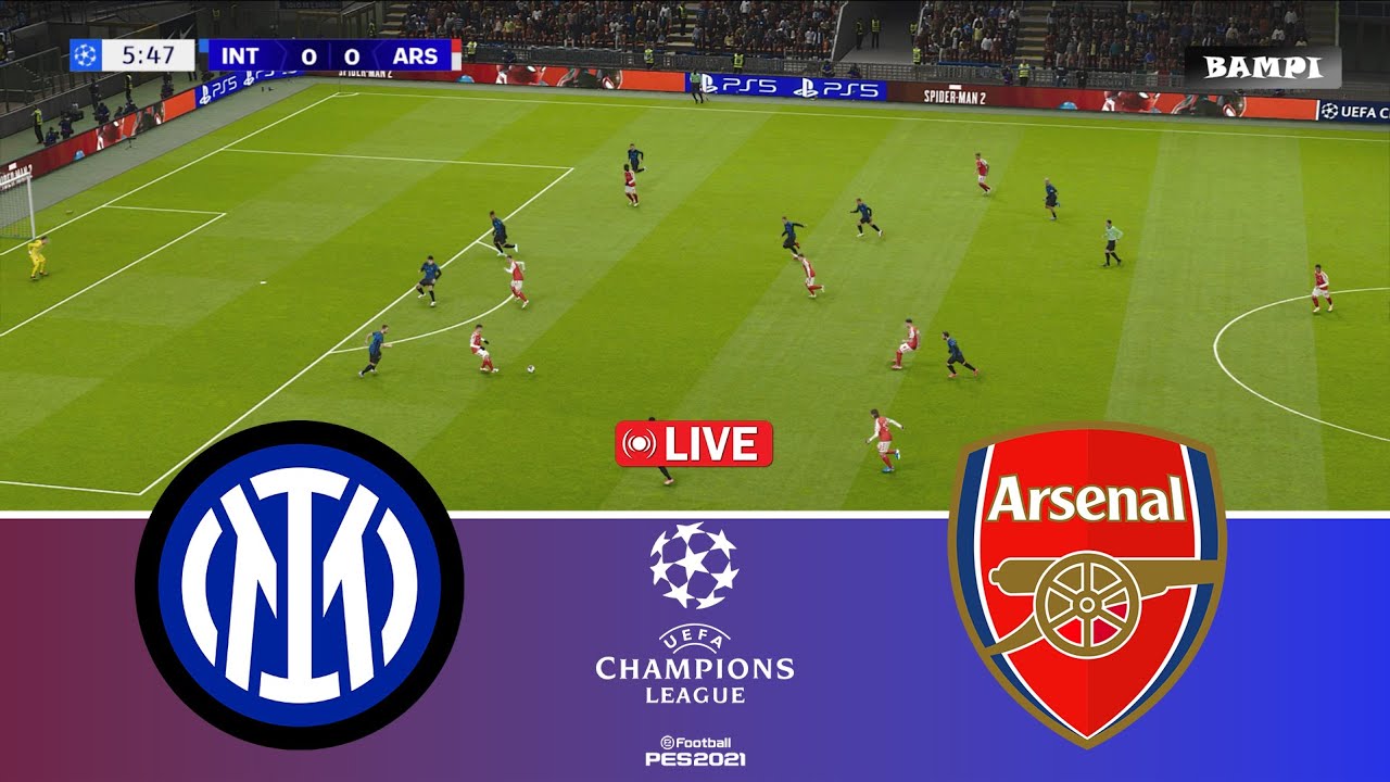 🔴LIVE : Inter Milan vs Arsenal - UEFA Champions League 2025/26 UCL - Video Game Simulation