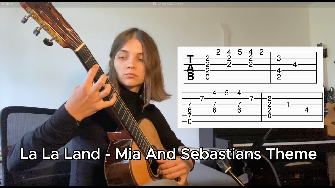 La La Land - Mia And Sebastians Theme (guitar tabs, Emilia Morawska)