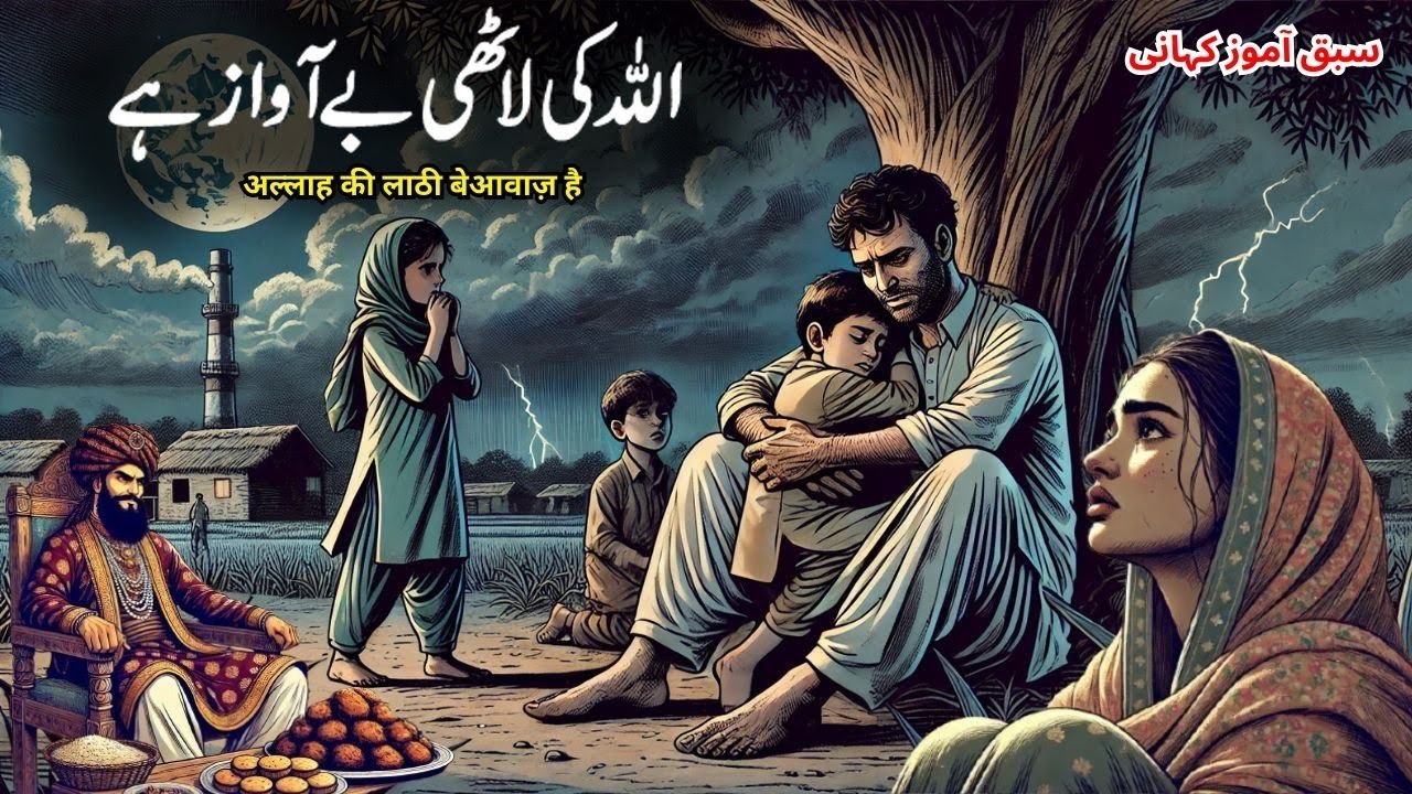 Allah ki lathi be awaaz hai | Waqia Jo Aankhein Khol De | Islamic Moral Stories in Hindi Urdu