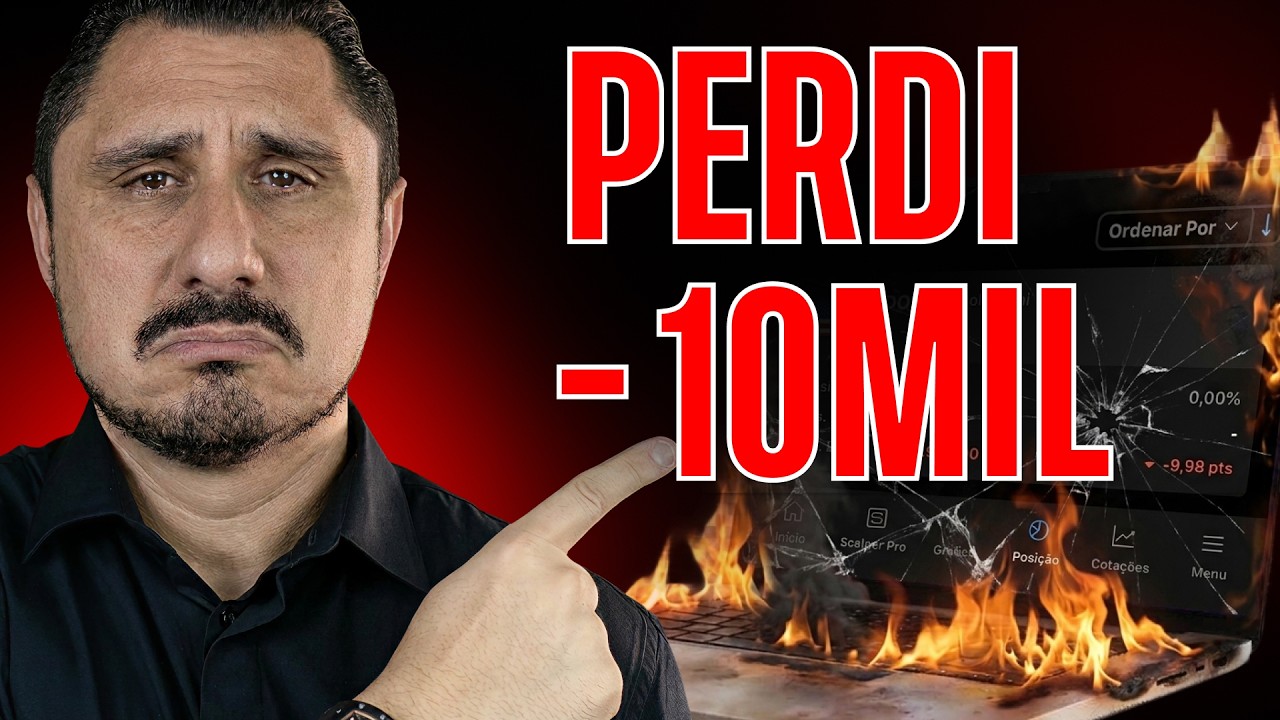 O PIOR ERRO de um Trader no Day Trade, eu cometi HOJE