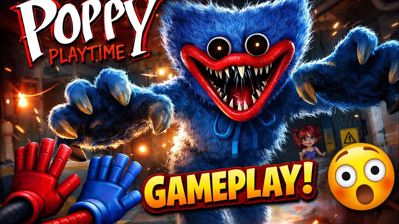 Poppy play time gameplay video 