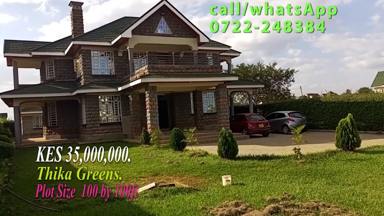 INSIDE Masionette @Kes 35m in Thika Greens Golf Estate.