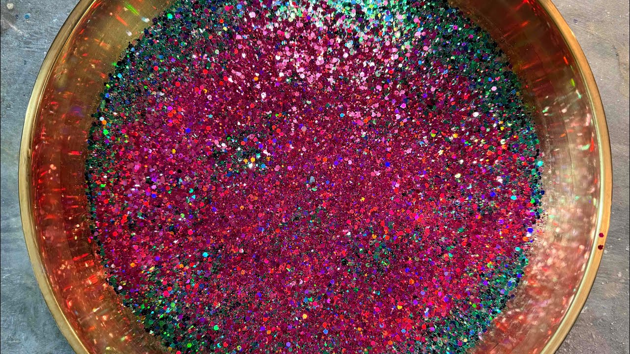 Golden Bowl series pt 3 #gymchalkasmr #asmrsounds #relax #stressrelief 