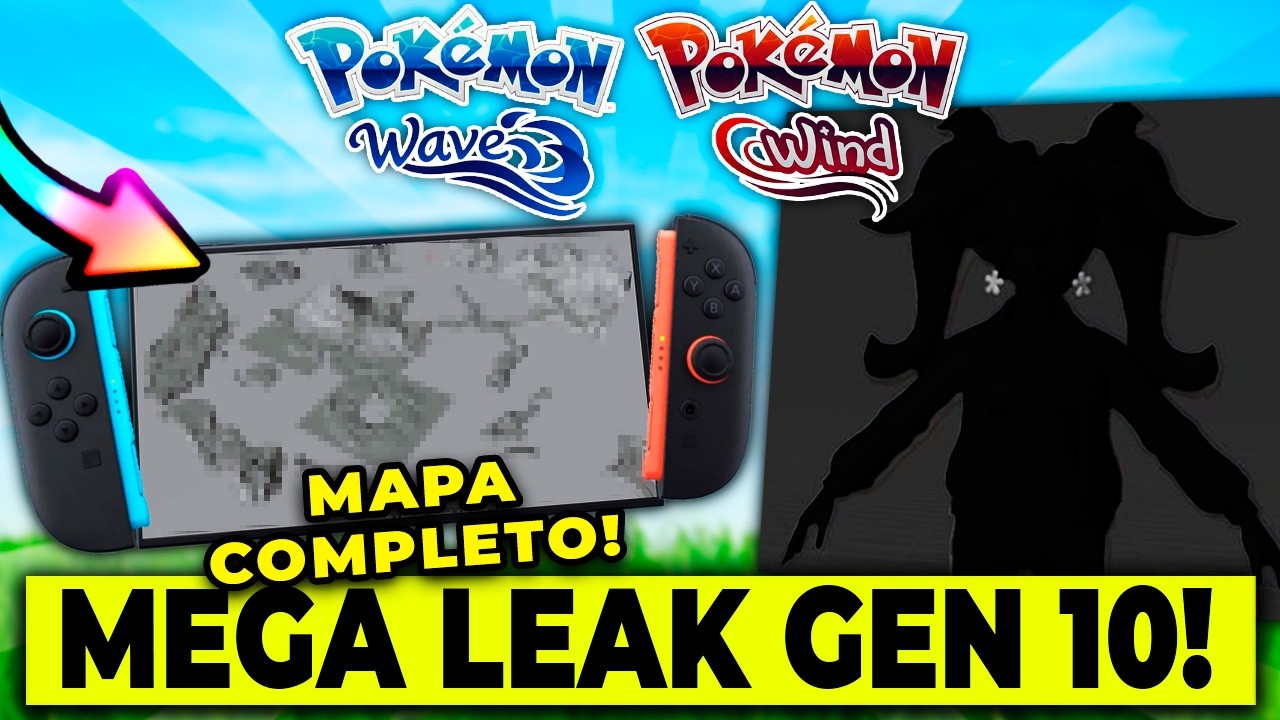 MEGA FILTRACIÓN GEN 10! MAPA, GIMNASIOS Y TODAS LAS ISLAS - pachi66