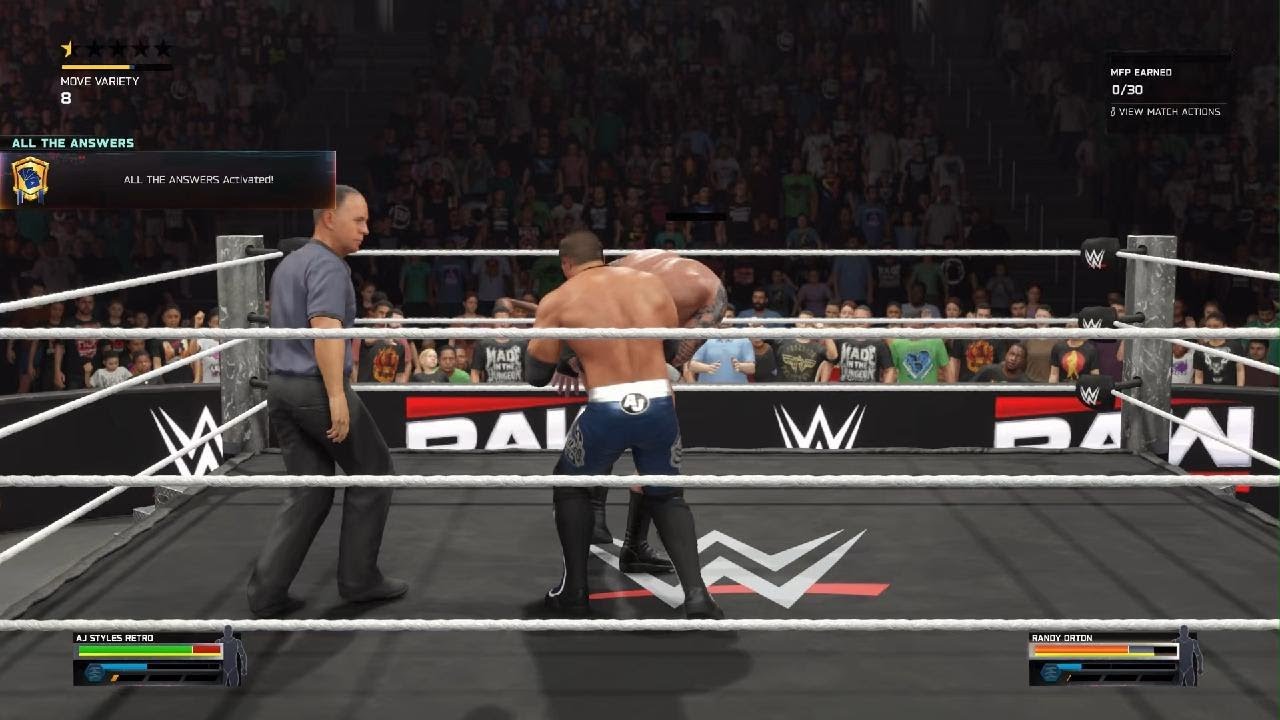 WWE 2K25: vs Orton
