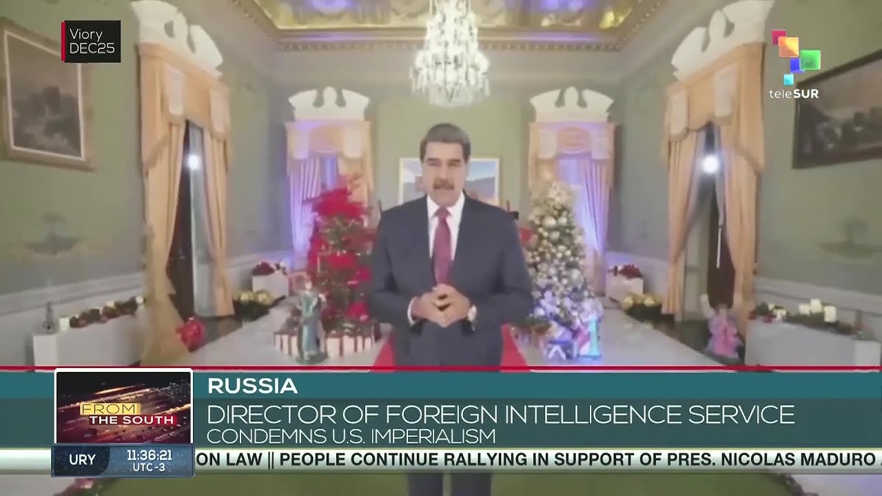 Директор российской Службы внешней разведки осудил американский империализм.