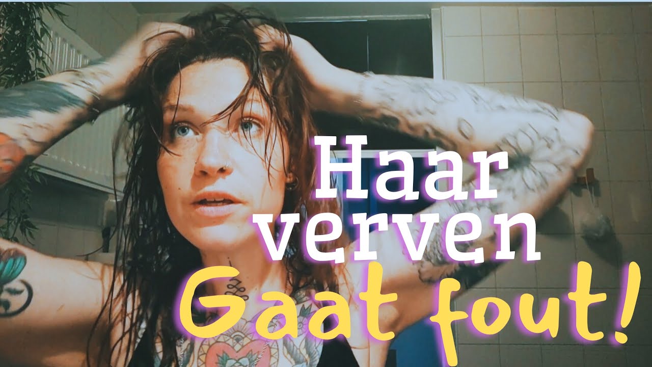 Haarverf van de Kruidvat gaat fout! 😂