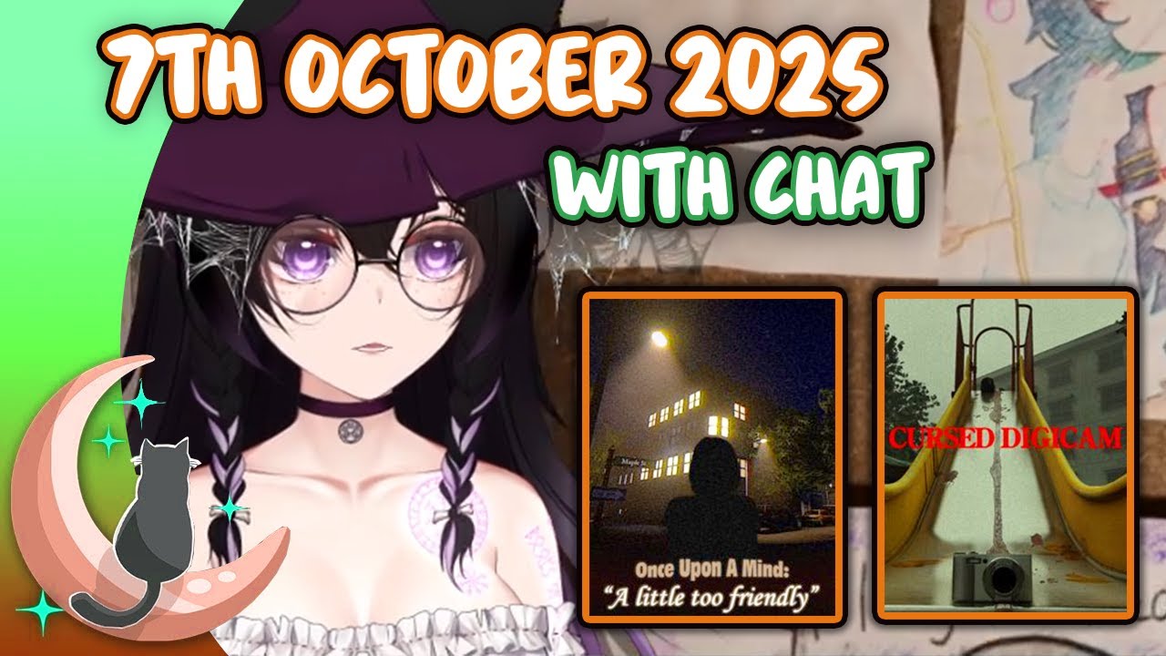 Hexella VOD with Chat | 👁️/📷 Short Horror Games | 7th October 2025