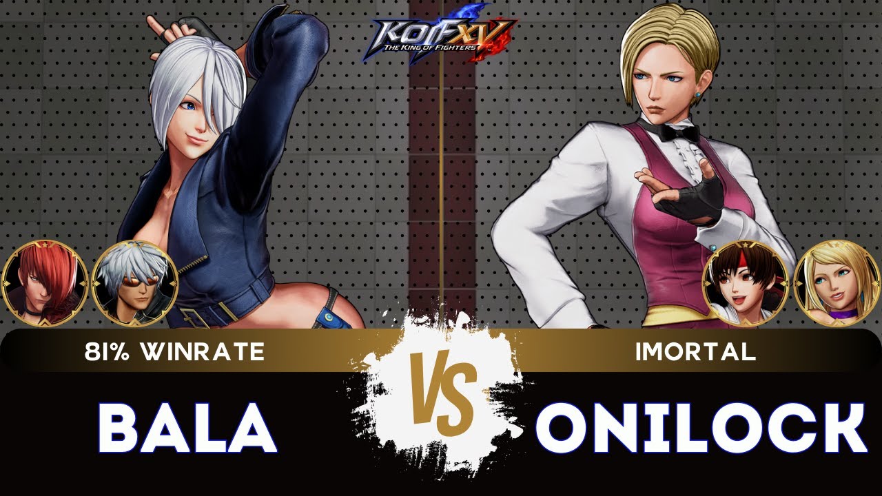KOF XV ▰ BALA KOF (Angel/K/Iori) 🆚 ONILOCK (King/Yuri/B.Jenet) 🎞️Replay Match - 12/25
