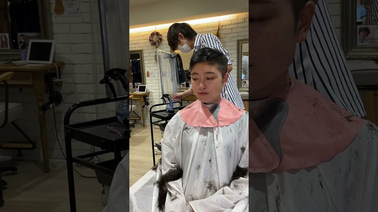 バズカット、ボウズにしたい女性必見！ショートからバズカットへ