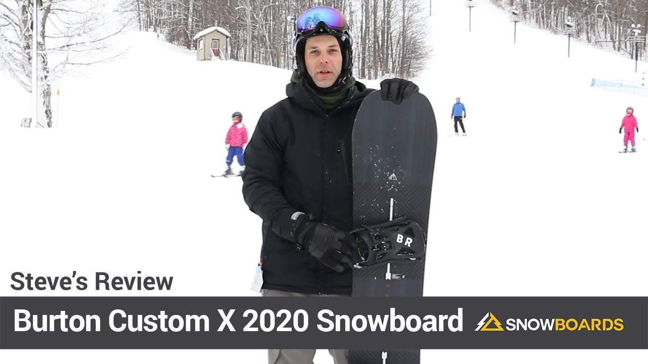 Steve's Review-Burton Custom X Snowboard 2020-Snowboards.com