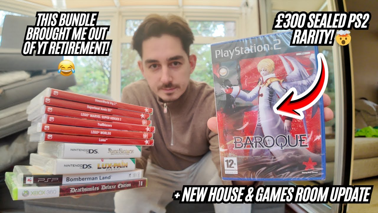 INSANE Bundle (£300 PS2 Rarity Found!) | House Move + Pickups & Sales Updates