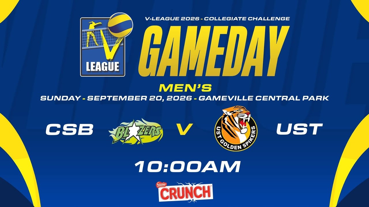 CSB vs UST | Preliminaries | 2026 Men's V-League: Metro Manila Division