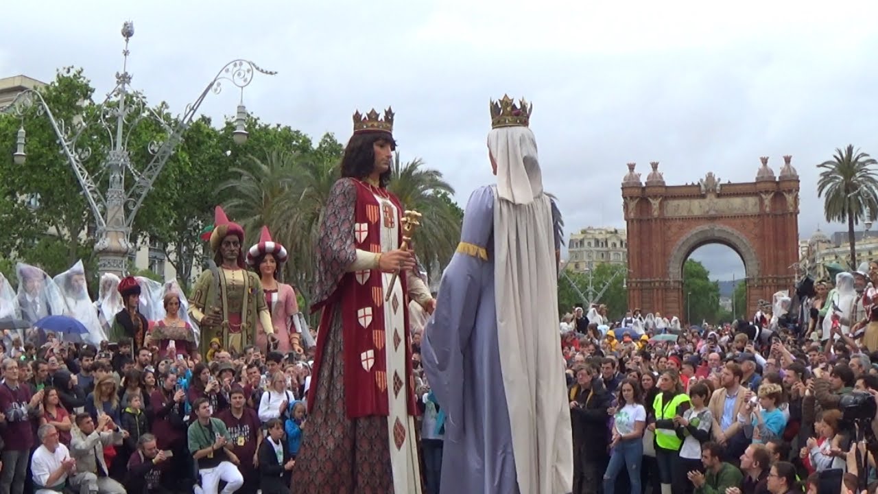 Ball dels gegants de la Ciutat de Barcelona - Trobada Nacional de Gegants a Barcelona, 600 anys