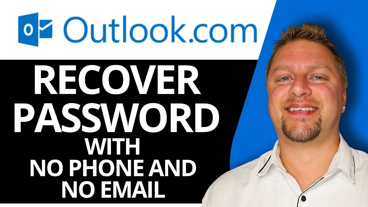 Как восстановить пароль Outlook без номера телефона и адреса электронной почты для восстановления...