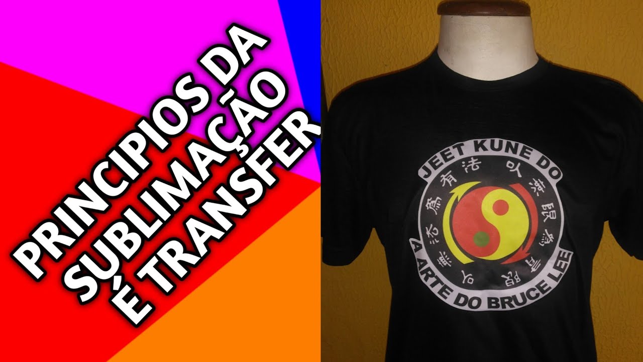 PRINCIPIOS BÁSICOS DA SUBLIMAÇÃO E TRANSFER. #sublimaçao #transfer