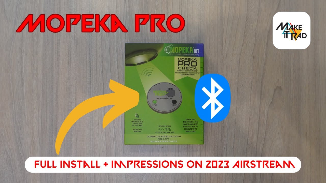 Monitor your RV propane tanks via bluetooth! - Mopeka Pro Install