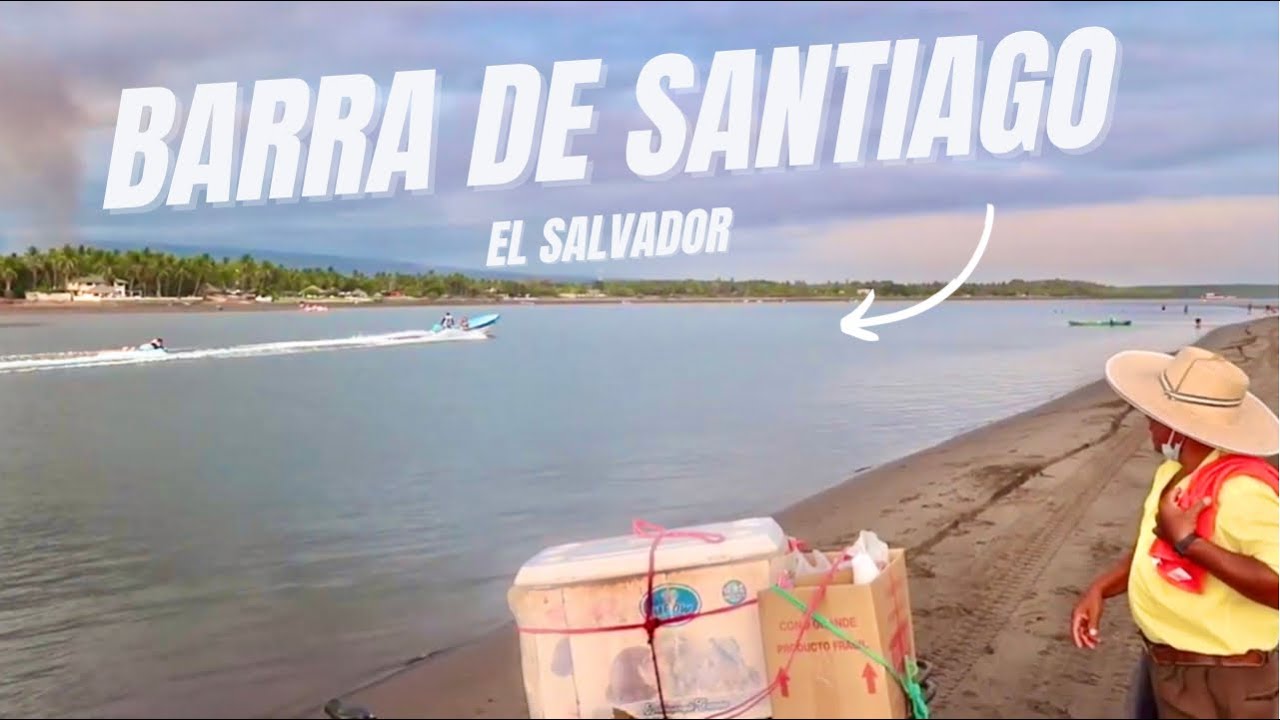 PARADISE BEACH in EL SALVADOR: BARRA DE SANTIAGO