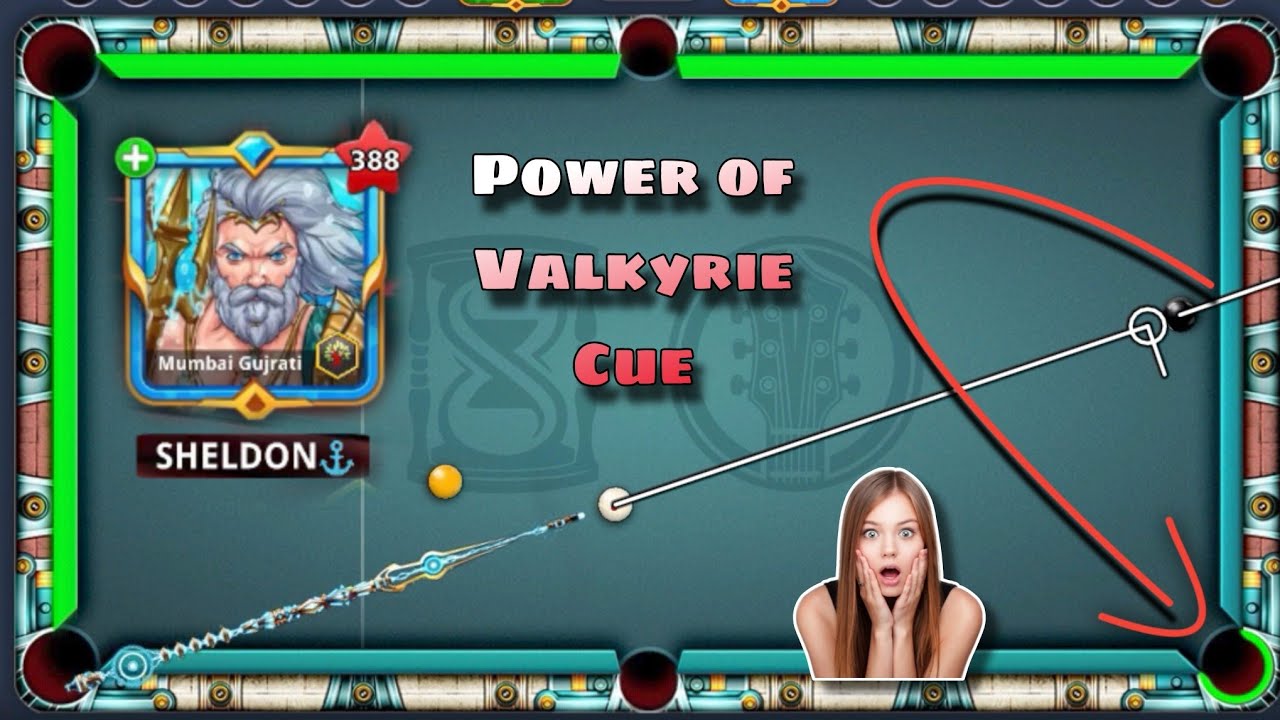Power of Valkyrie Cue 😱 l Epic Gameplay l 8 ball pool