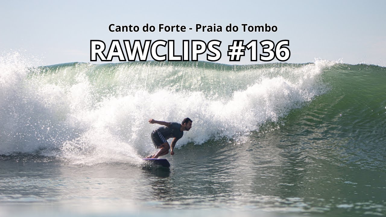 SWELL CHEGANDO POR AQUI - SURF GUARUJA PRAIA DO TOMBO LITORAL SP (rawclips) #136